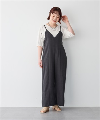 Life Style by cross marche 【anyfee/プラスサイズ】リボン刺繍Tシャツ_subthumb_14