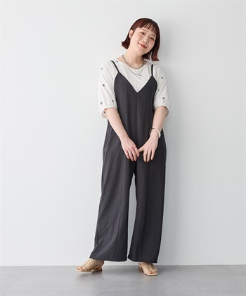 Life Style by cross marche 【anyfee/プラスサイズ】リボン刺繍Tシャツ_subthumb_16