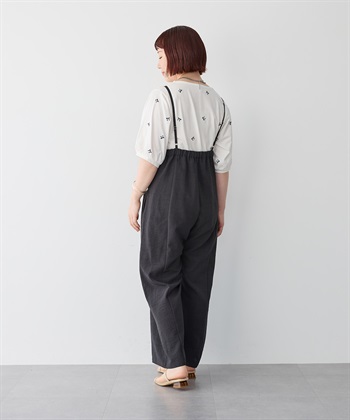 Life Style by cross marche 【anyfee/プラスサイズ】リボン刺繍Tシャツ_subthumb_17