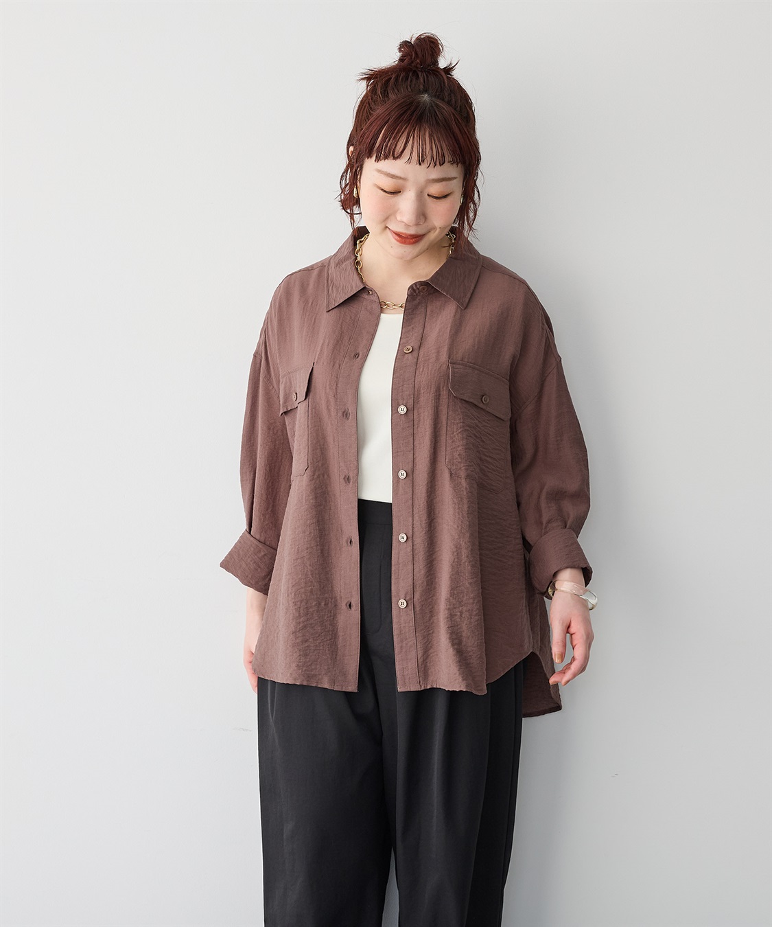 anyfee 【anyfee】なめらかタッチ機能性タンクトップ《吸水速乾/UVカット/接触冷感》_sub_9