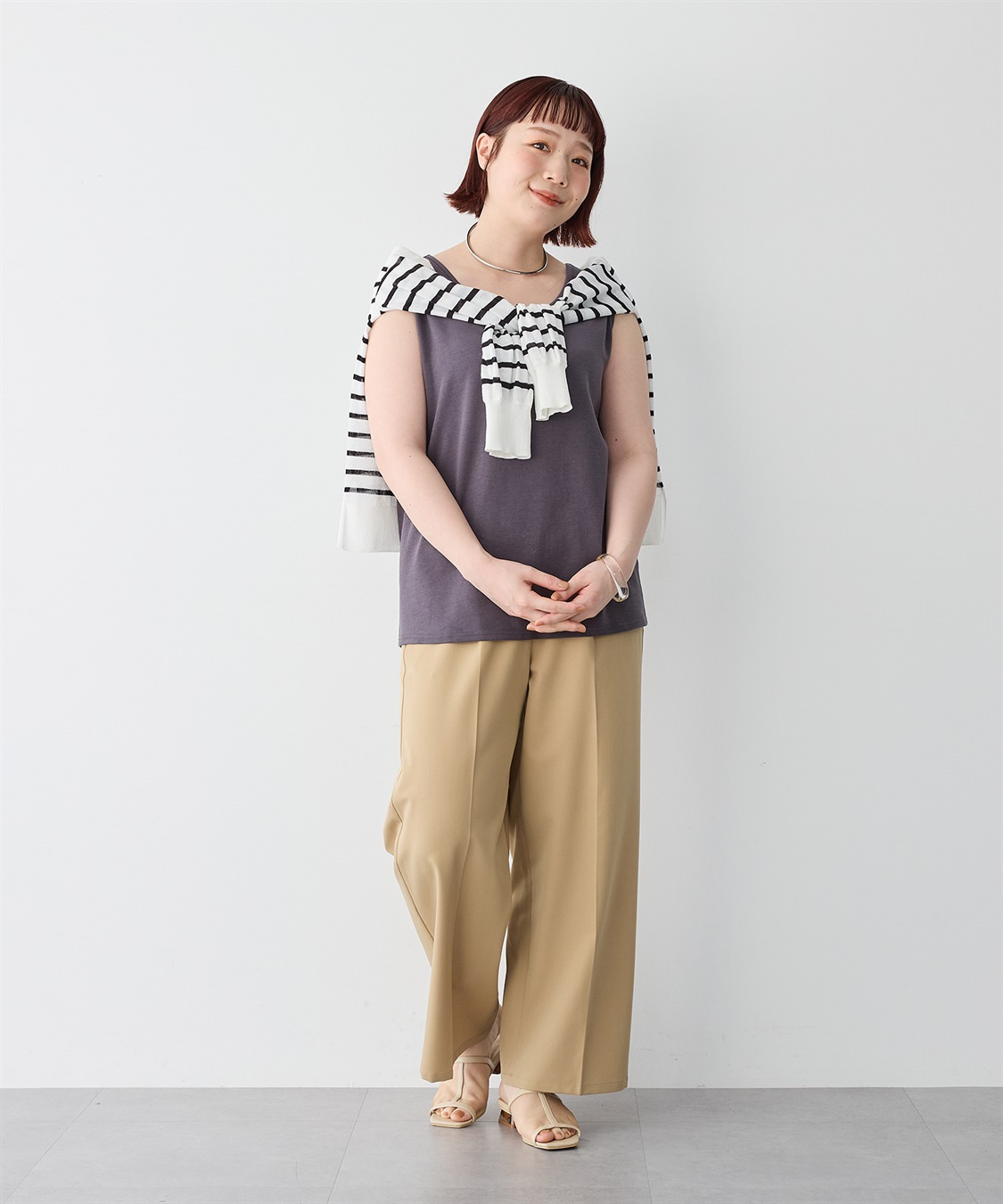 anyfee 【anyfee】なめらかタッチ機能性タンクトップ《吸水速乾/UVカット/接触冷感》_sub_14