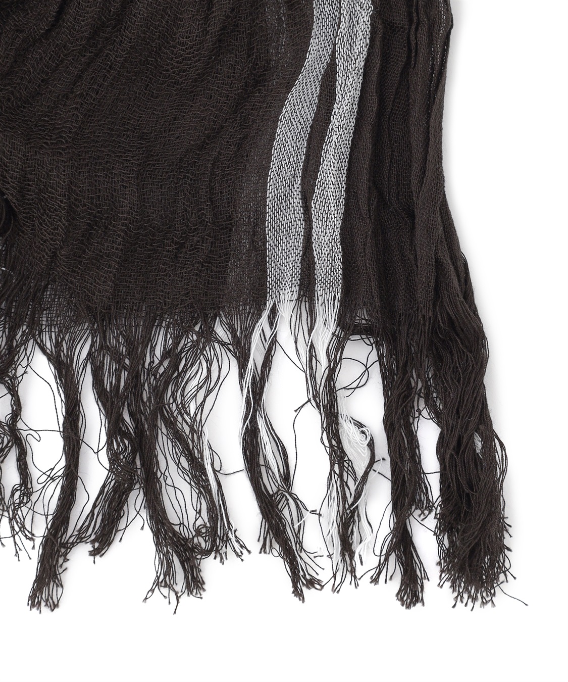 ATSURO TAYAMA ダブルストライプツブツブストール_sub_1