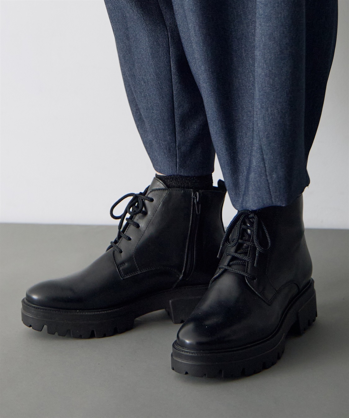 ATS レースアップアンクルブーツ_sub_1