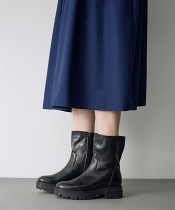 ATS ジグザグソールプレーンショートブーツ_subthumb_6