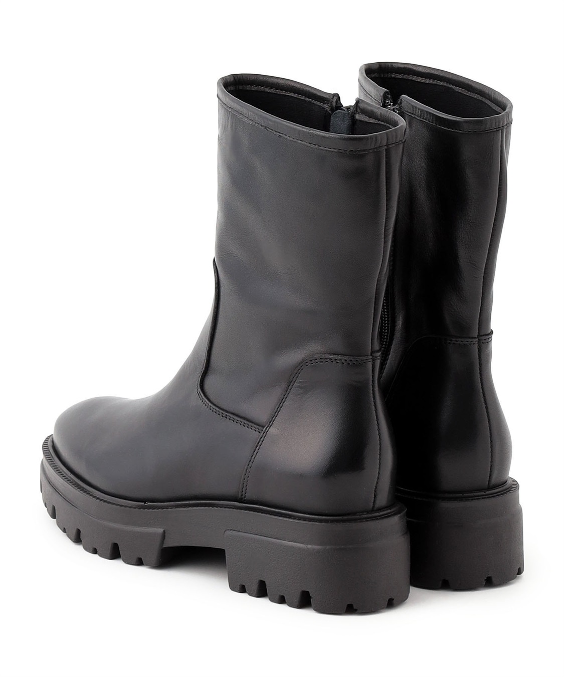 ATS ジグザグソールプレーンショートブーツ_sub_8