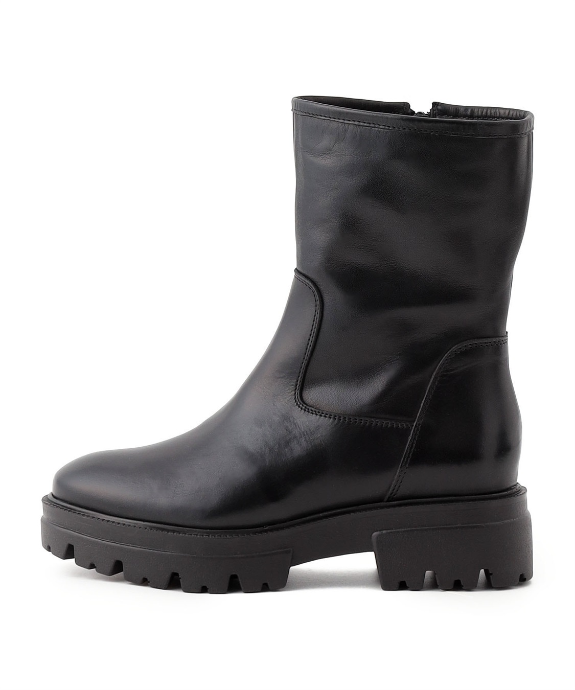 ATS ジグザグソールプレーンショートブーツ_sub_9