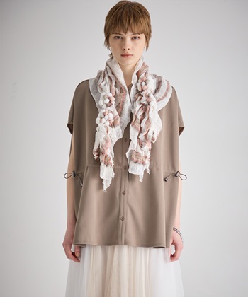 ATS マルチストライプ柄つぶつぶストール_subthumb_5