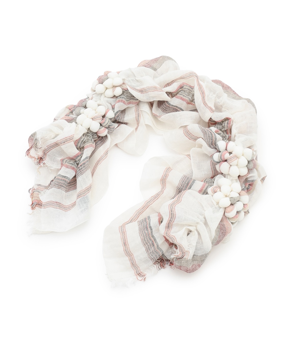 ATS マルチストライプ柄つぶつぶストール_sub_7