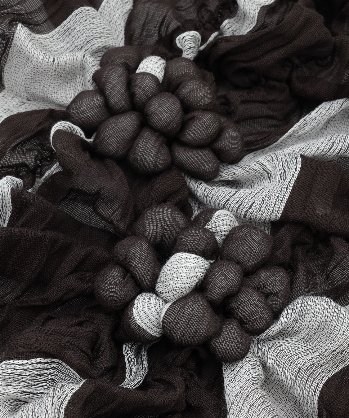 ATS ランダムストライプ柄つぶつぶストール_sub_2