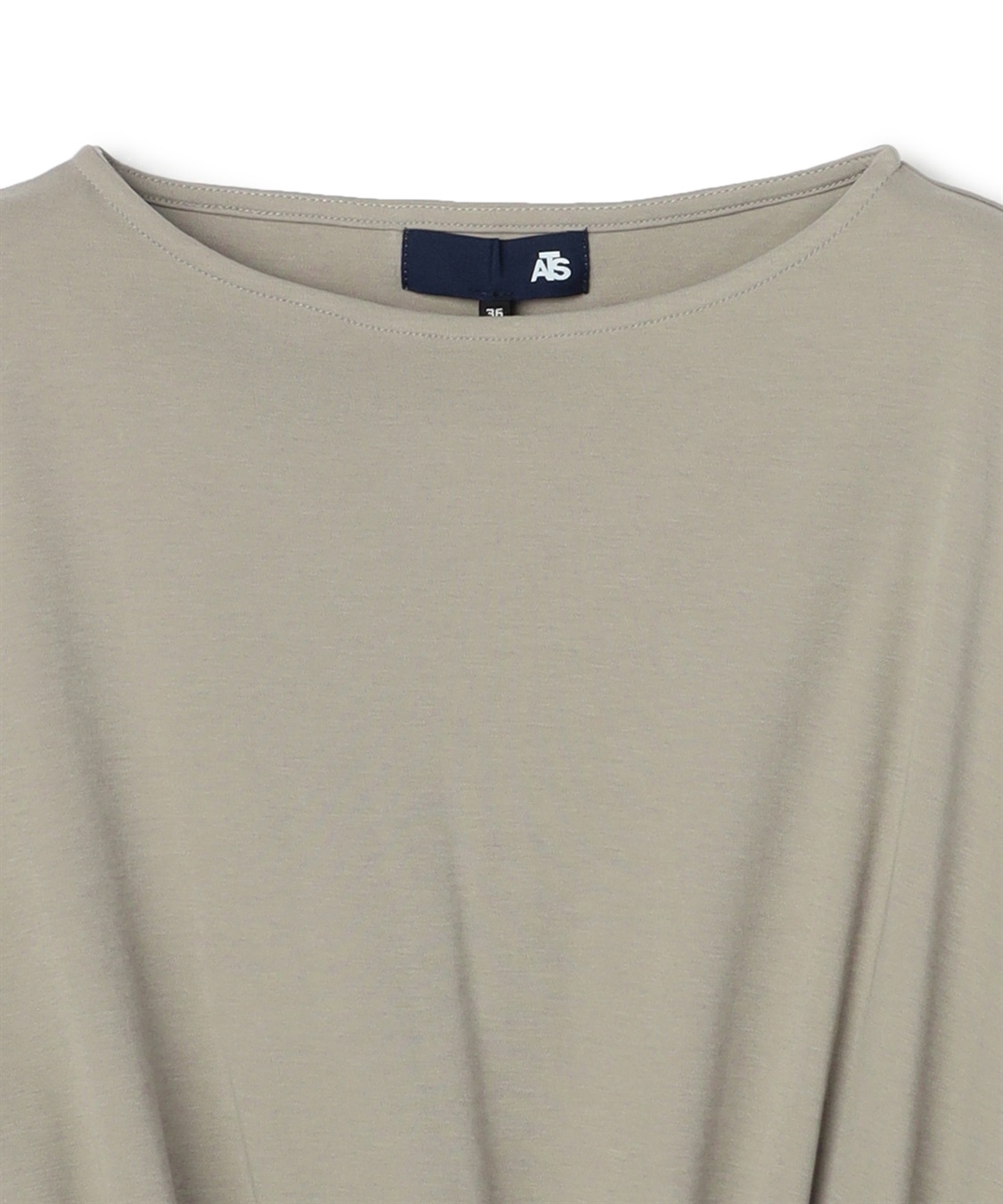 ATS 変形ギャザークールコットンTシャツ_sub_2