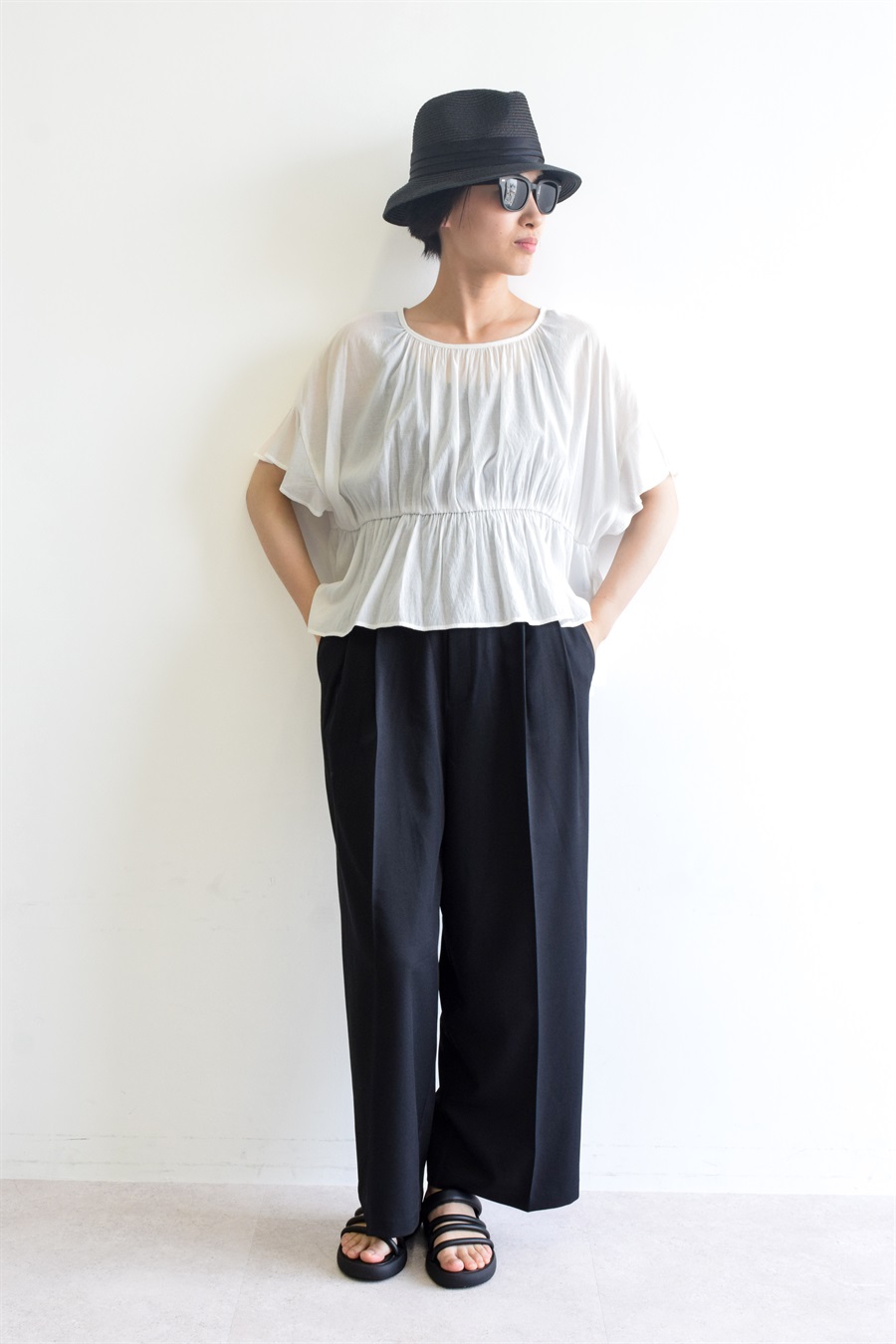 ATS ギャザープルオーバーブラウス_sub_6