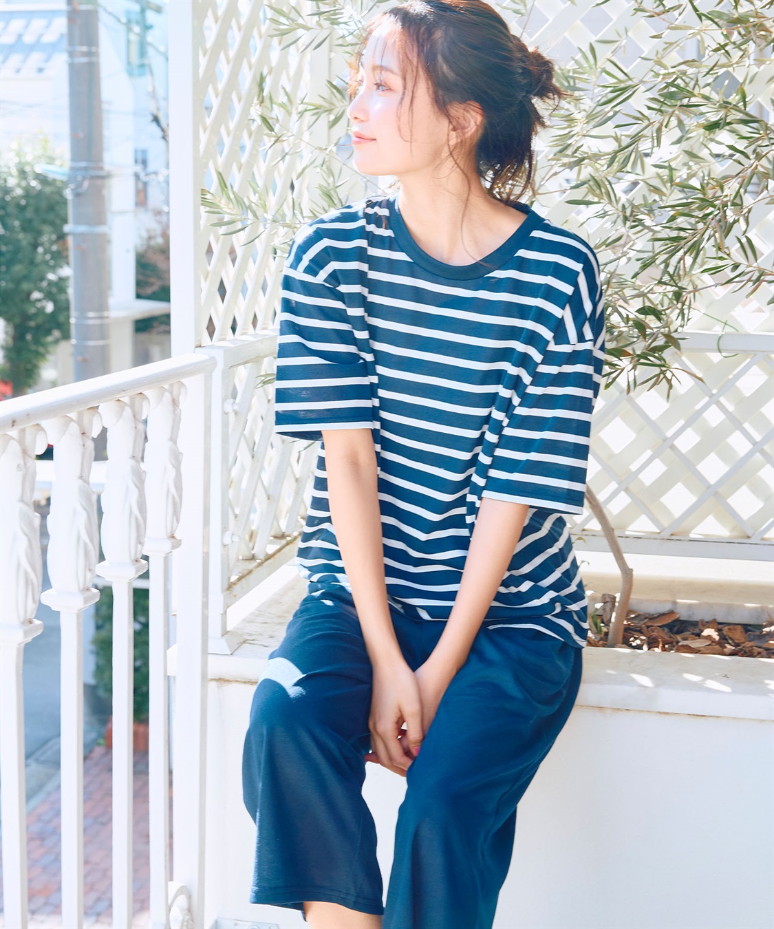 LAFUKU 【LAFUKU】半袖ルームウェアセットアップ_sub_4