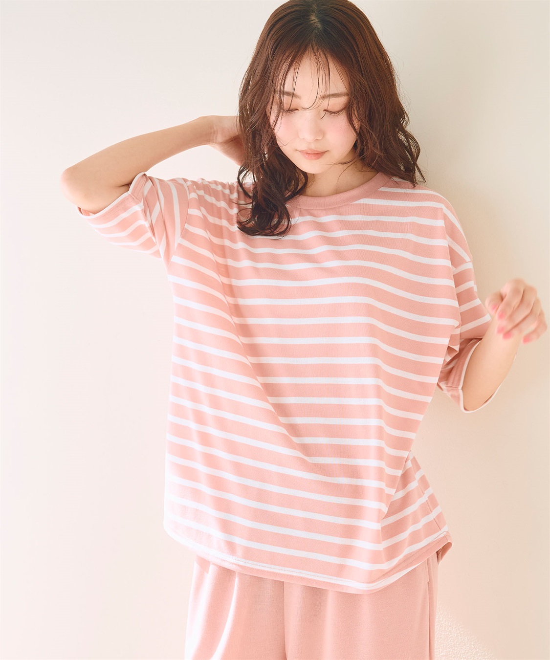 LAFUKU 【LAFUKU】半袖ルームウェアセットアップ_sub_12