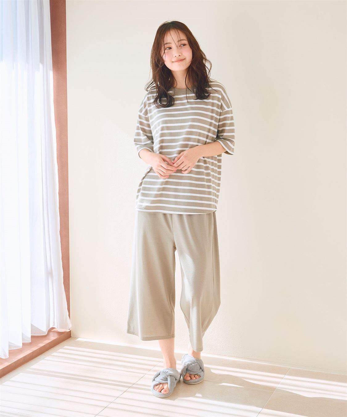 LAFUKU 【LAFUKU】半袖ルームウェアセットアップ_sub_14