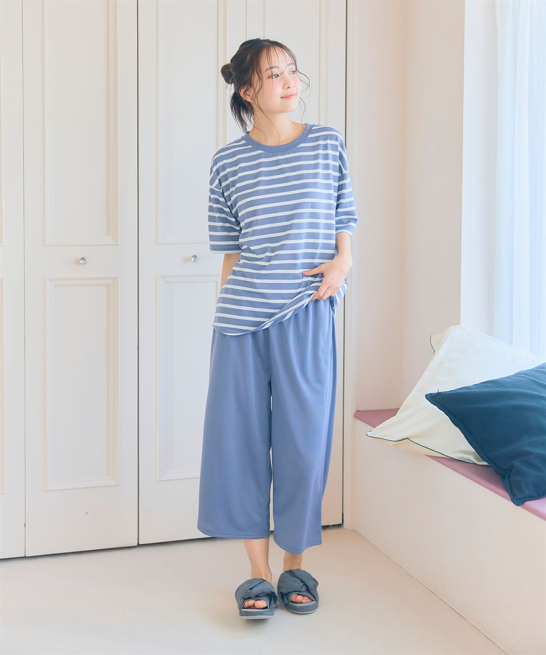 LAFUKU 【LAFUKU】半袖ルームウェアセットアップ_sub_15