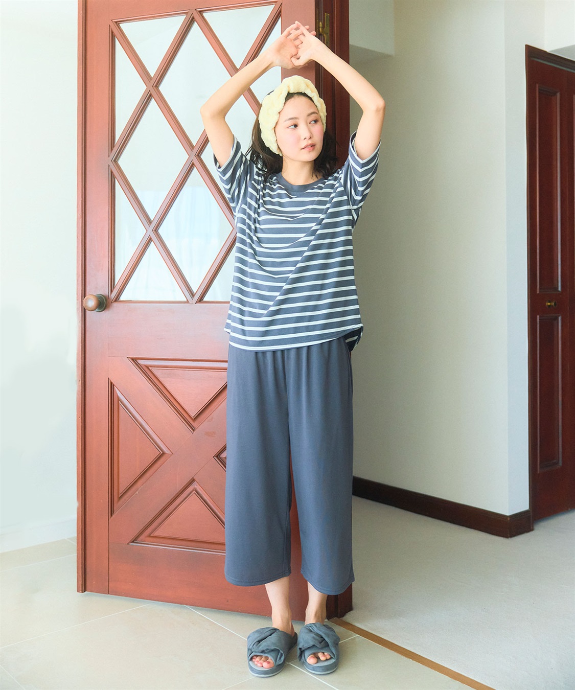 LAFUKU 【LAFUKU】半袖ルームウェアセットアップ_sub_17