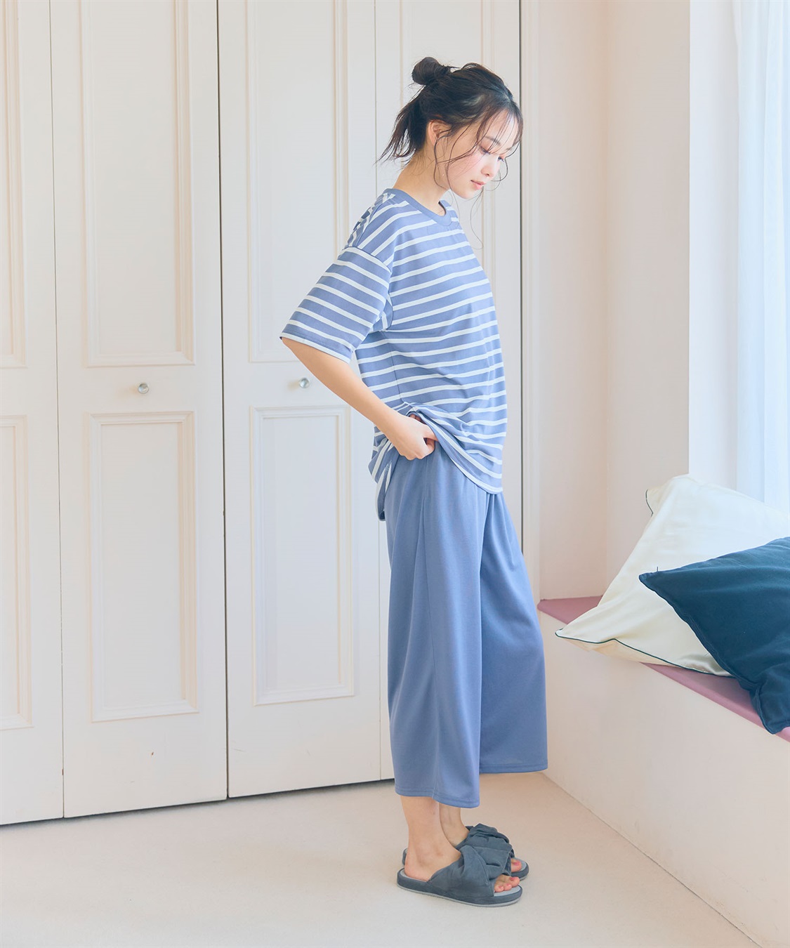 LAFUKU 【LAFUKU】半袖ルームウェアセットアップ_sub_20