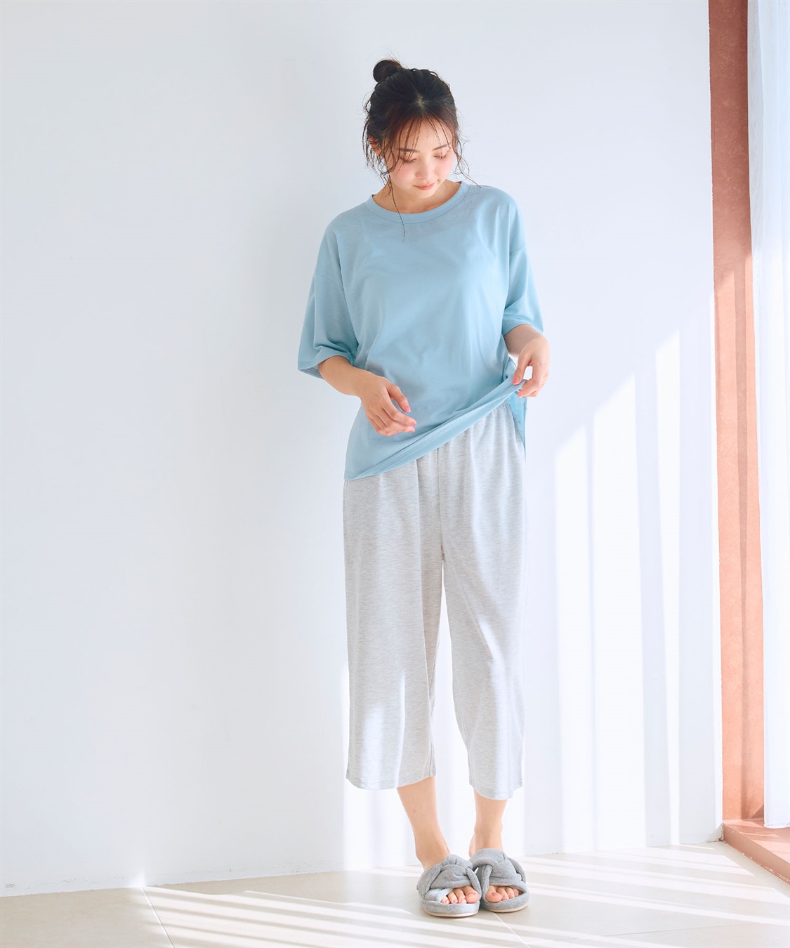 LAFUKU 【LAFUKU】半袖ルームウェアセットアップ_sub_21