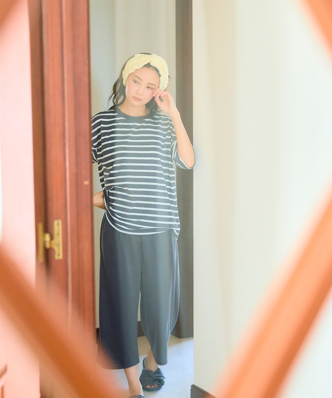 LAFUKU 【LAFUKU】半袖ルームウェアセットアップ_sub_22