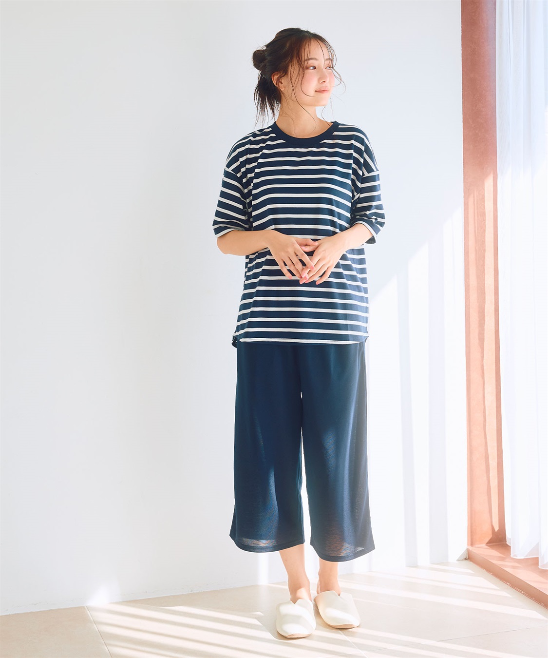 LAFUKU 【LAFUKU】半袖ルームウェアセットアップ_sub_24