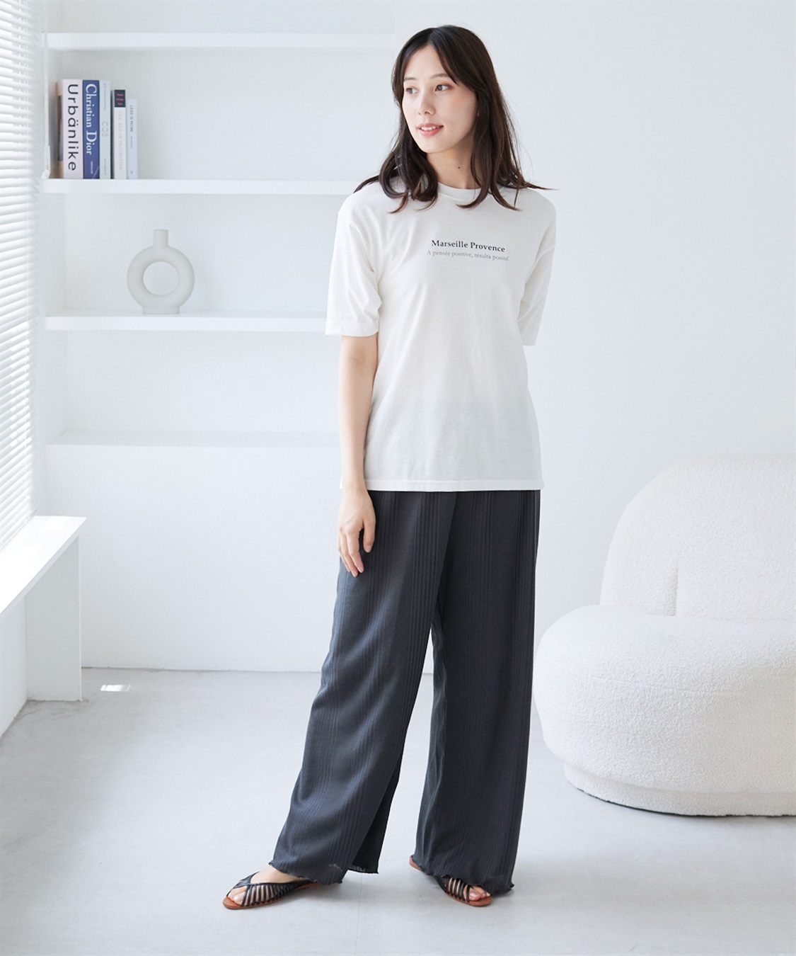 Life Style by cross marche 【LAFUKU/ラフク】ラフバキリラックスイージーパンツ《ルームウェア/ワンマイルウェア》_sub_19