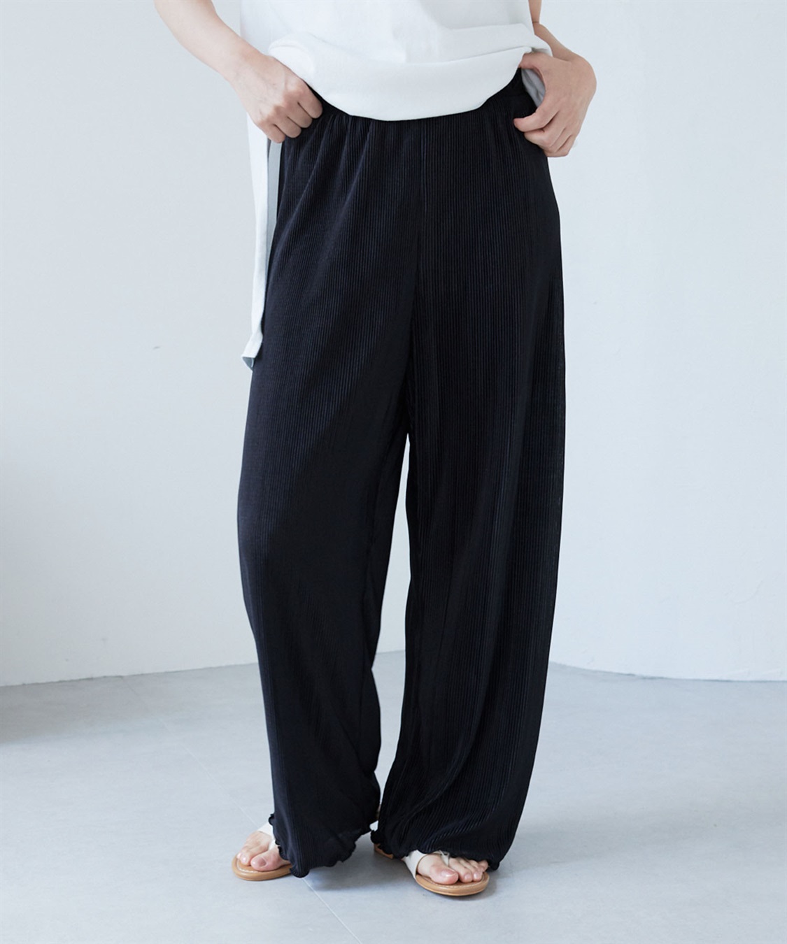 Life Style by cross marche 【LAFUKU/ラフク】ラフバキリラックスイージーパンツ《ルームウェア/ワンマイルウェア》_sub_22