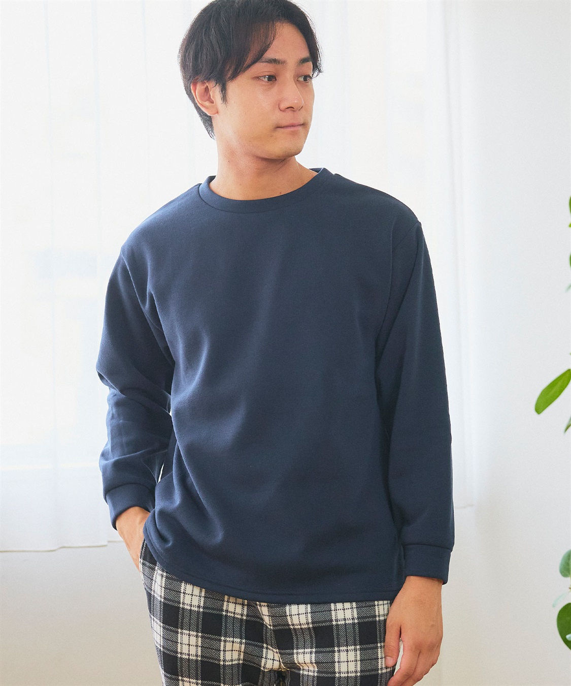 Life Style by cross marche 【LAFUKU/ラフク】メンズ裏起毛スウェットルームウェアSET◆新色追加◆（上下セット）_sub_6