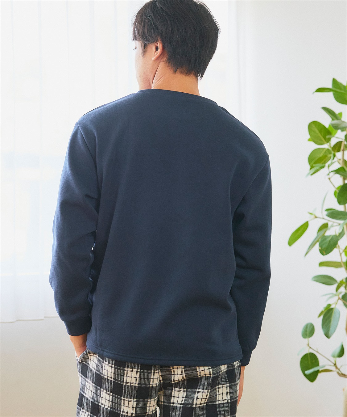 Life Style by cross marche 【LAFUKU/ラフク】メンズ裏起毛スウェットルームウェアSET◆新色追加◆（上下セット）_sub_7