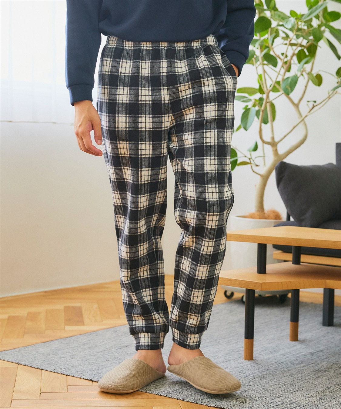 Life Style by cross marche 【LAFUKU/ラフク】メンズ裏起毛スウェットルームウェアSET◆新色追加◆（上下セット）_sub_8