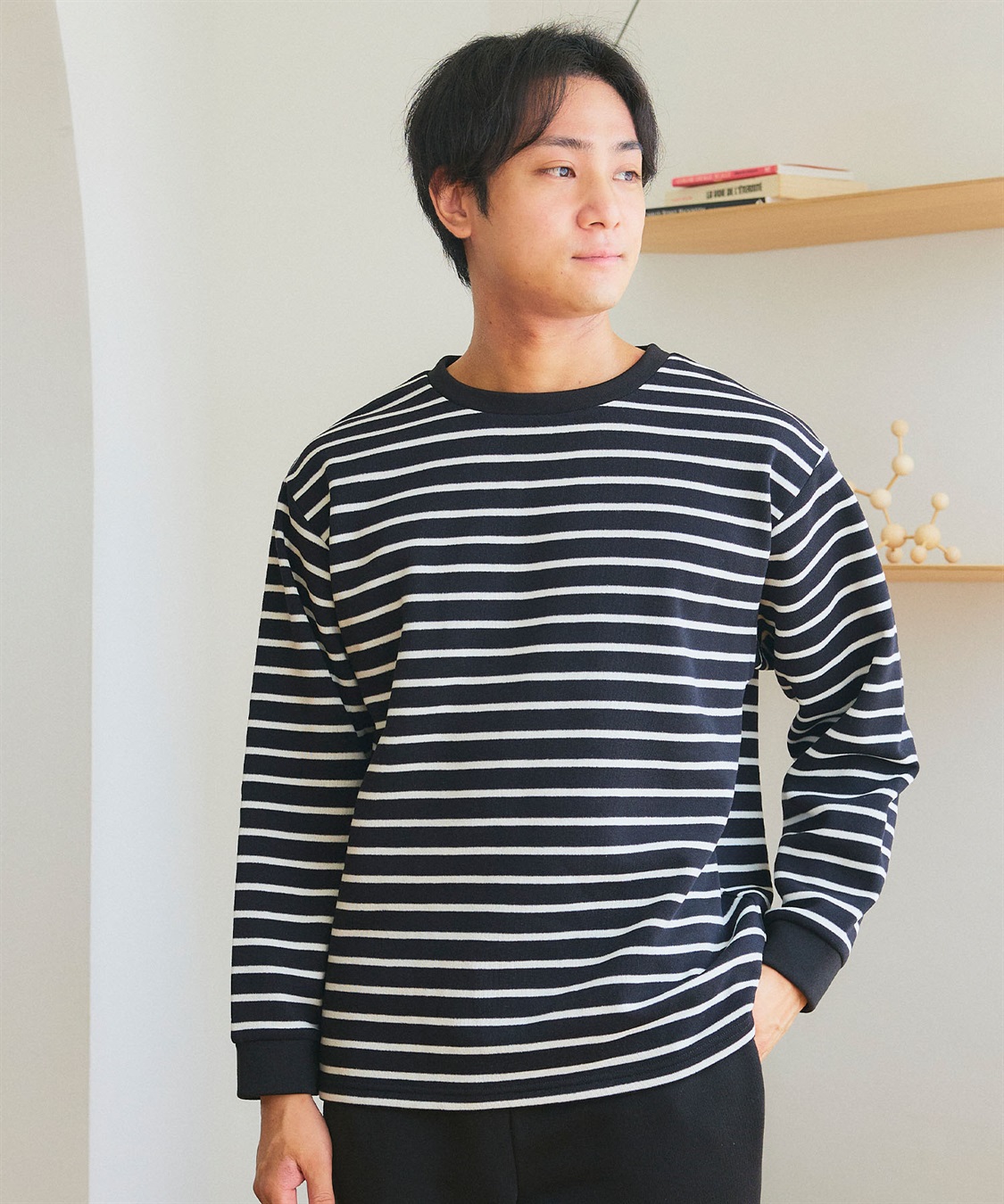 Life Style by cross marche 【LAFUKU/ラフク】メンズ裏起毛スウェットルームウェアSET◆新色追加◆（上下セット）_sub_23