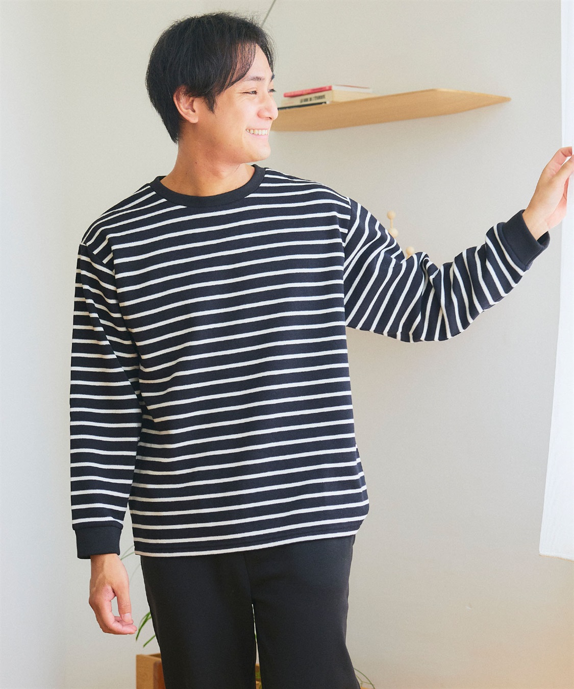 Life Style by cross marche 【LAFUKU/ラフク】メンズ裏起毛スウェットルームウェアSET◆新色追加◆（上下セット）_sub_24