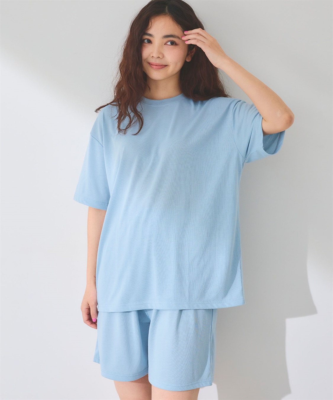 Life Style by cross marche 【LAFUKU】半袖ルームウェアセットアップ《上下セット》_sub_5