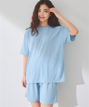 Life Style by cross marche 【LAFUKU】半袖ルームウェアセットアップ《上下セット》_subthumb_5