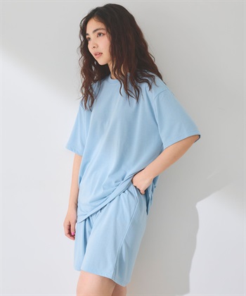 Life Style by cross marche 【LAFUKU】半袖ルームウェアセットアップ《上下セット》_subthumb_6