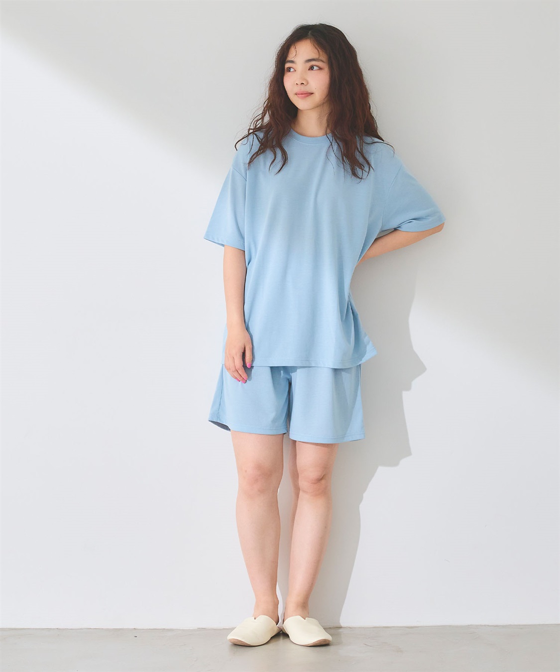 Life Style by cross marche 【LAFUKU】半袖ルームウェアセットアップ《上下セット》_sub_7