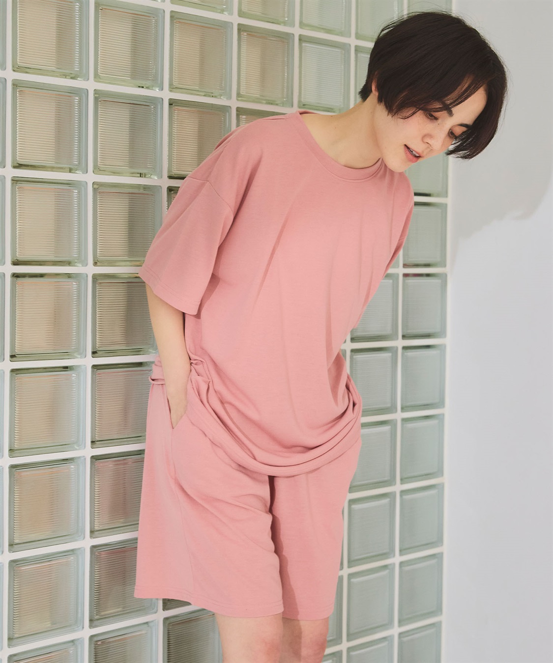 Life Style by cross marche 【LAFUKU】半袖ルームウェアセットアップ《上下セット》_sub_11