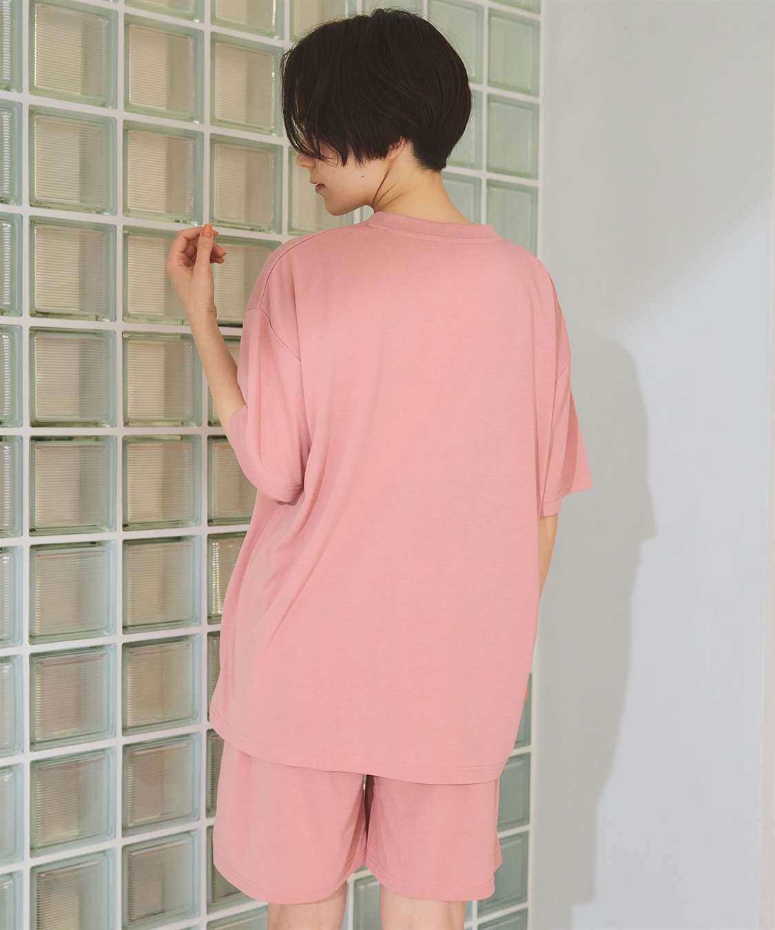 Life Style by cross marche 【LAFUKU】半袖ルームウェアセットアップ《上下セット》_sub_13