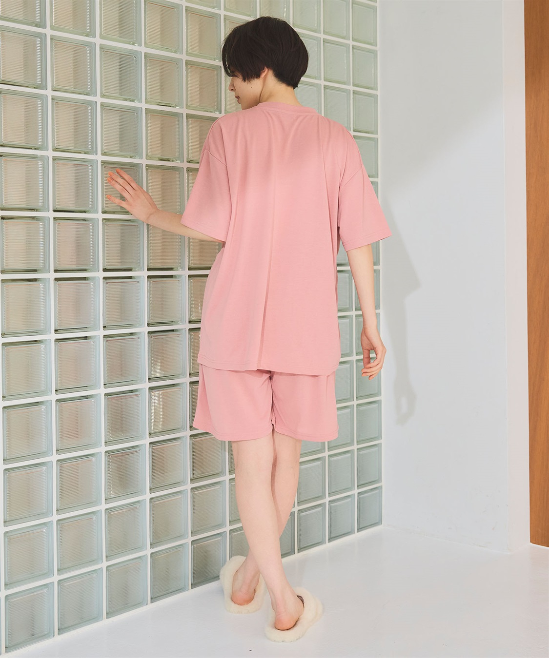 Life Style by cross marche 【LAFUKU】半袖ルームウェアセットアップ《上下セット》_sub_17