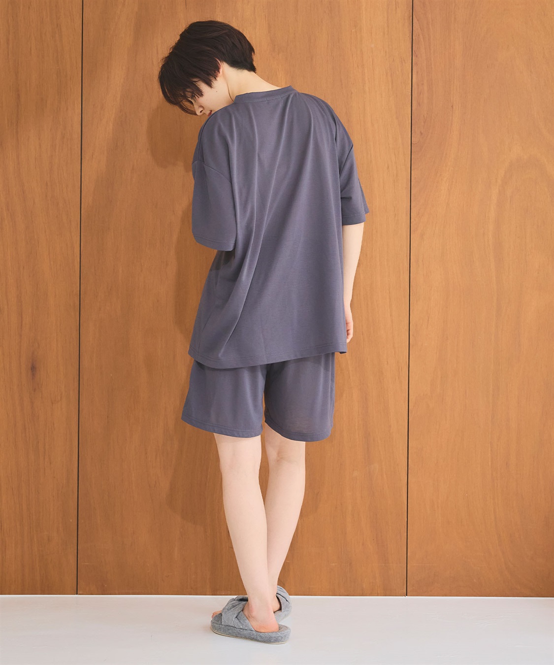 Life Style by cross marche 【LAFUKU】半袖ルームウェアセットアップ《上下セット》_sub_21