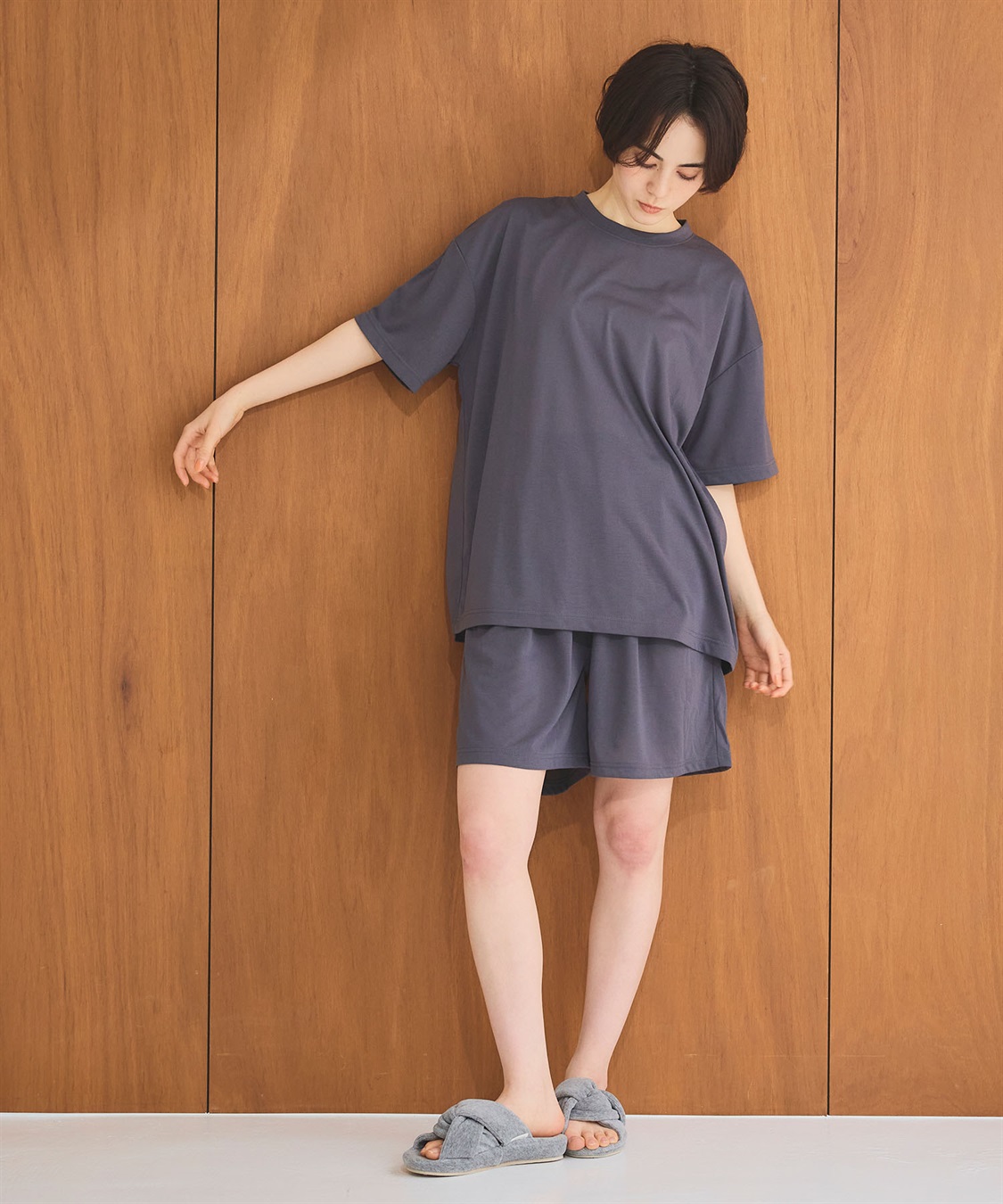 Life Style by cross marche 【LAFUKU】半袖ルームウェアセットアップ《上下セット》_sub_23