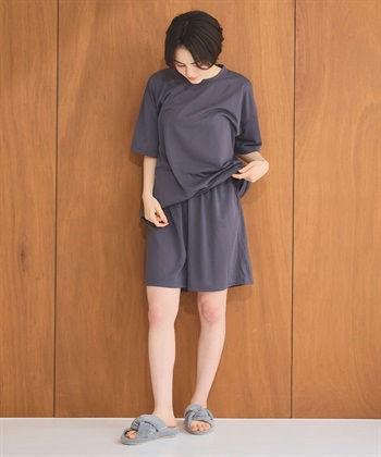 Life Style by cross marche 【LAFUKU】半袖ルームウェアセットアップ《上下セット》_subthumb_24