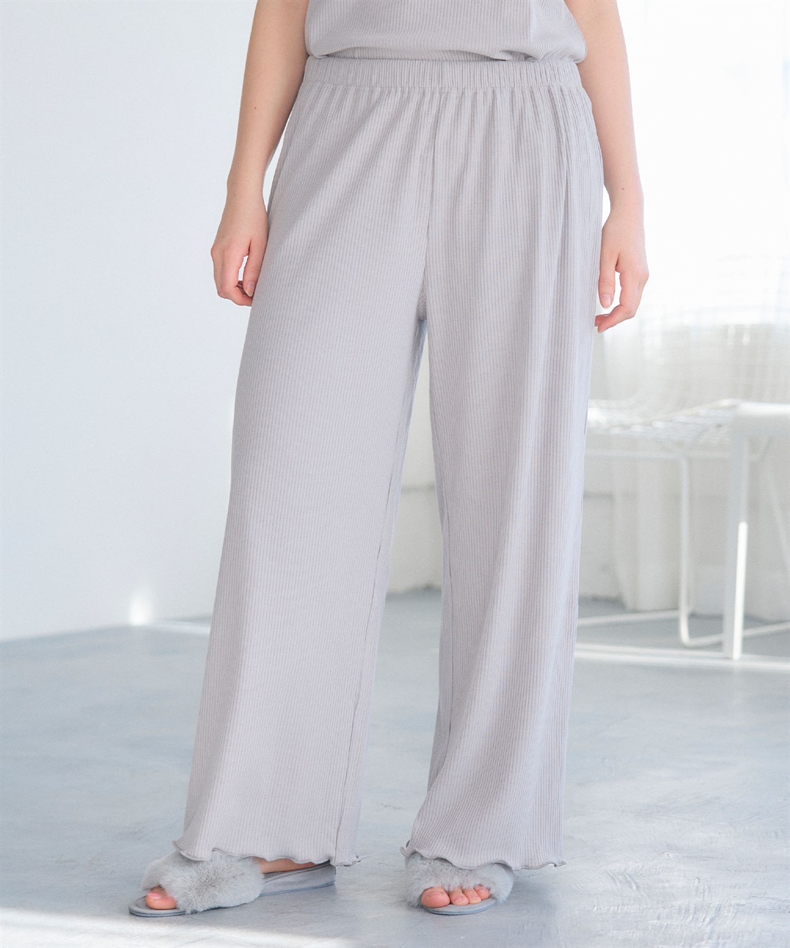 Life Style by cross marche 【LAFUKU/ラフク】カップ付きタンクトップルームウェア3点SET_sub_21