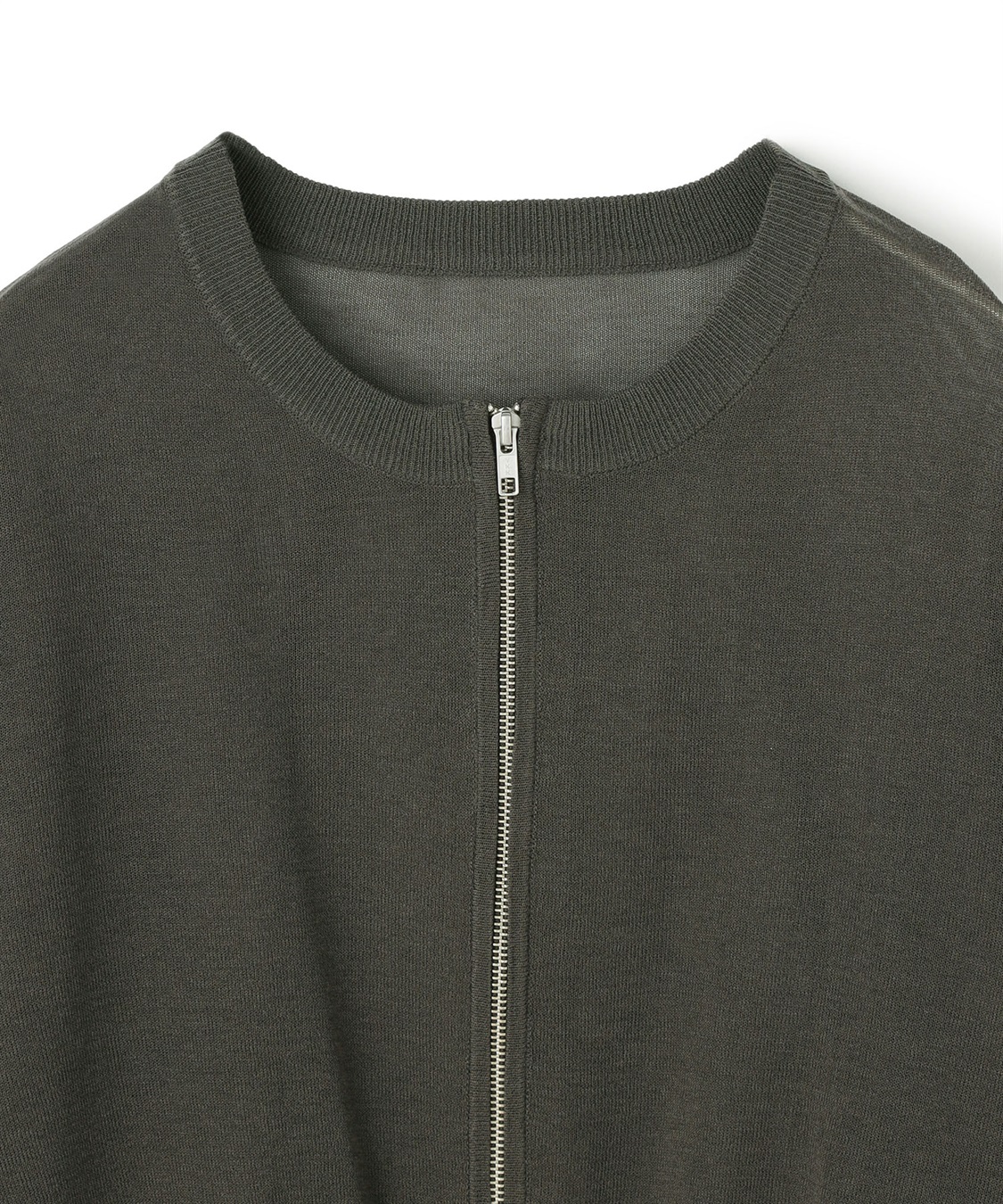 ATS リネン風ジップアップカーディガン_sub_2