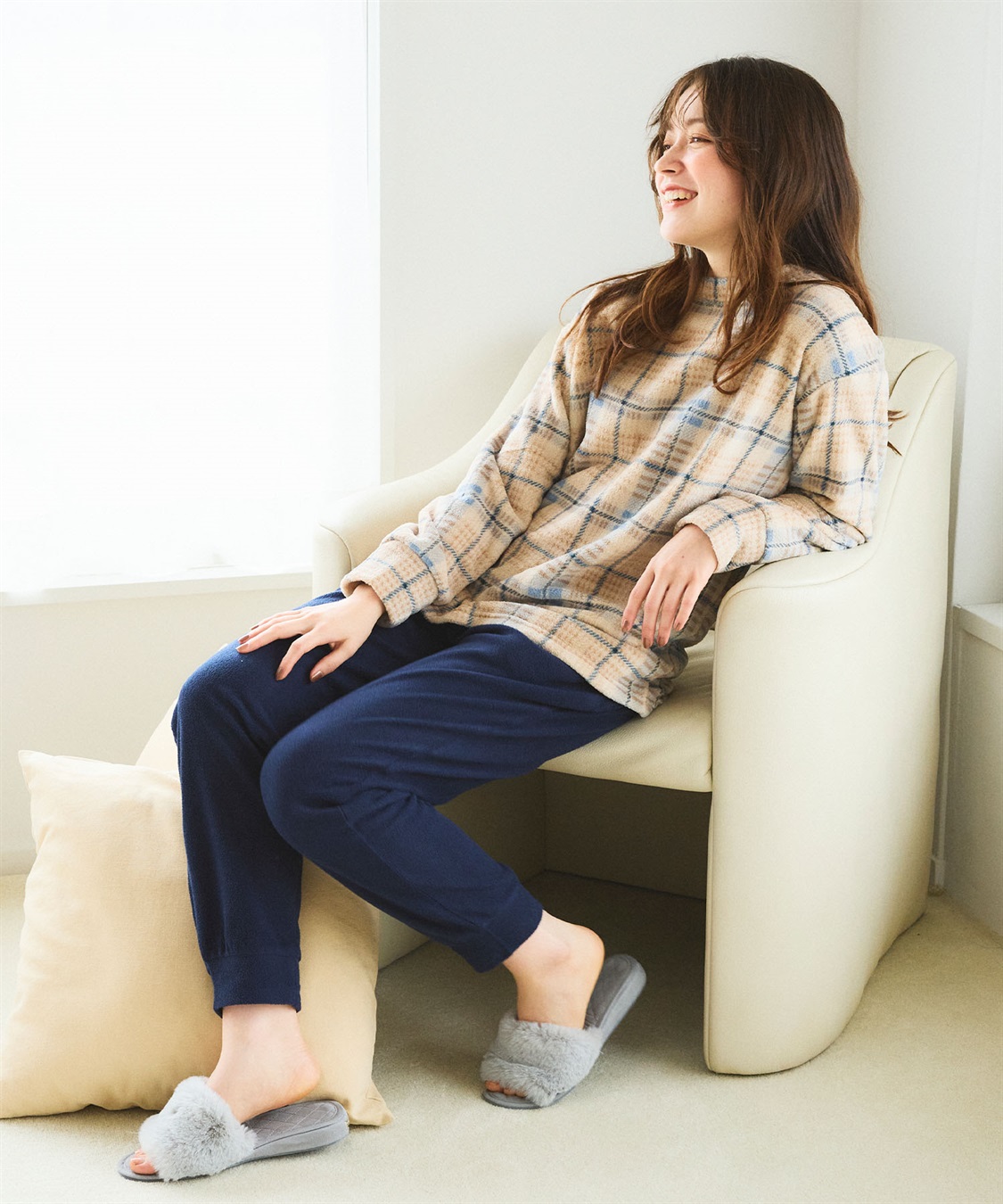 LAFUKU 【LAFUKU】フリースルームウェア 上下セット（ラフク）_sub_6