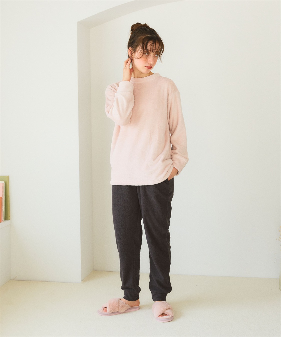 LAFUKU 【LAFUKU】フリースルームウェア 上下セット（ラフク）_sub_14