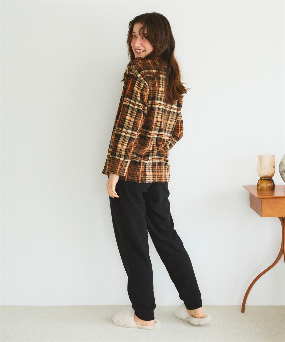 LAFUKU 【LAFUKU】フリースルームウェア 上下セット（ラフク）_sub_17