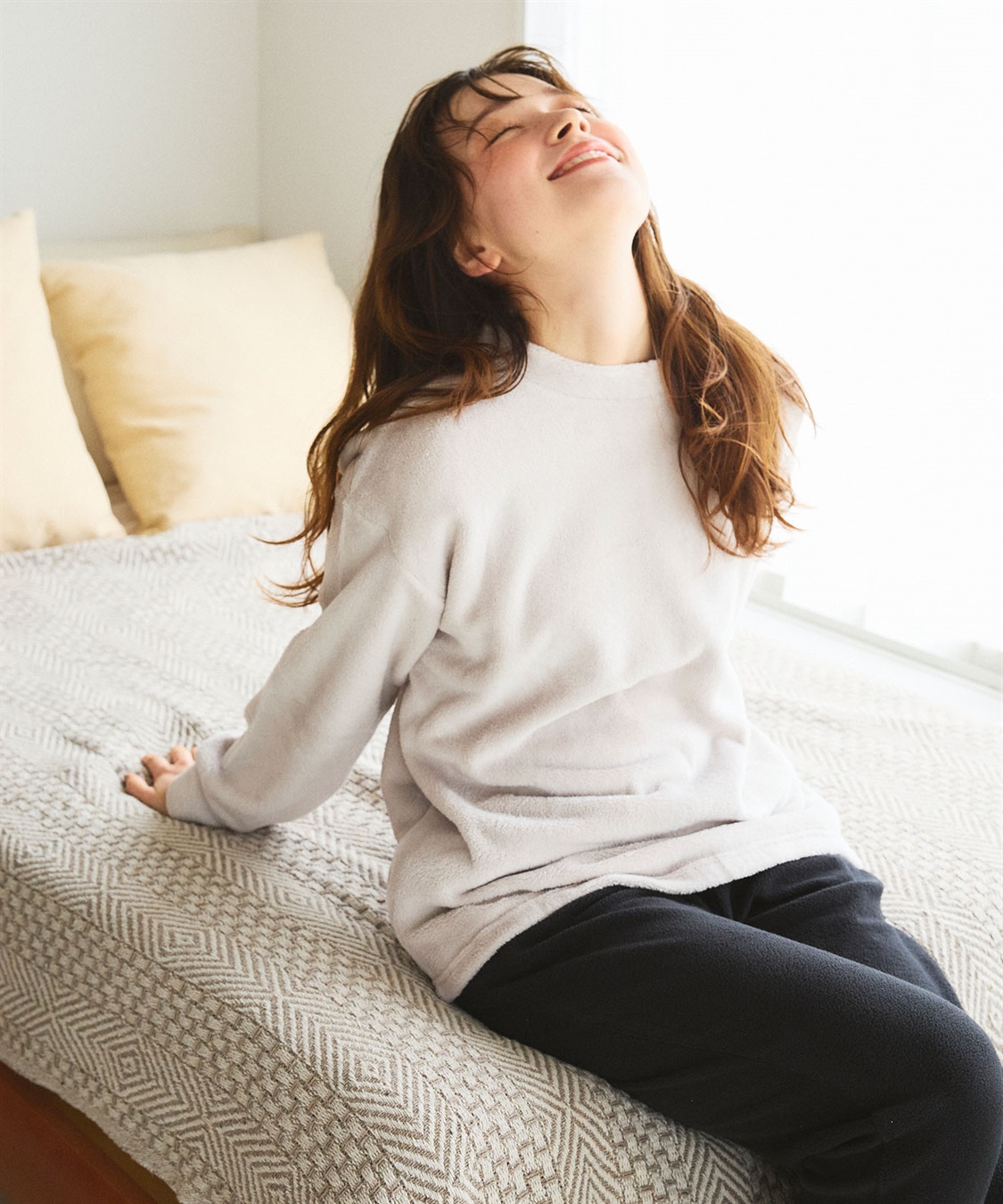 LAFUKU 【LAFUKU】フリースルームウェア 上下セット（ラフク）_sub_19