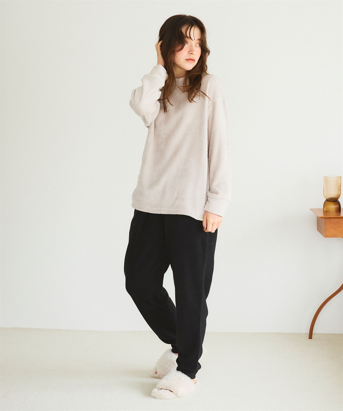 LAFUKU 【LAFUKU】フリースルームウェア 上下セット（ラフク）_sub_20