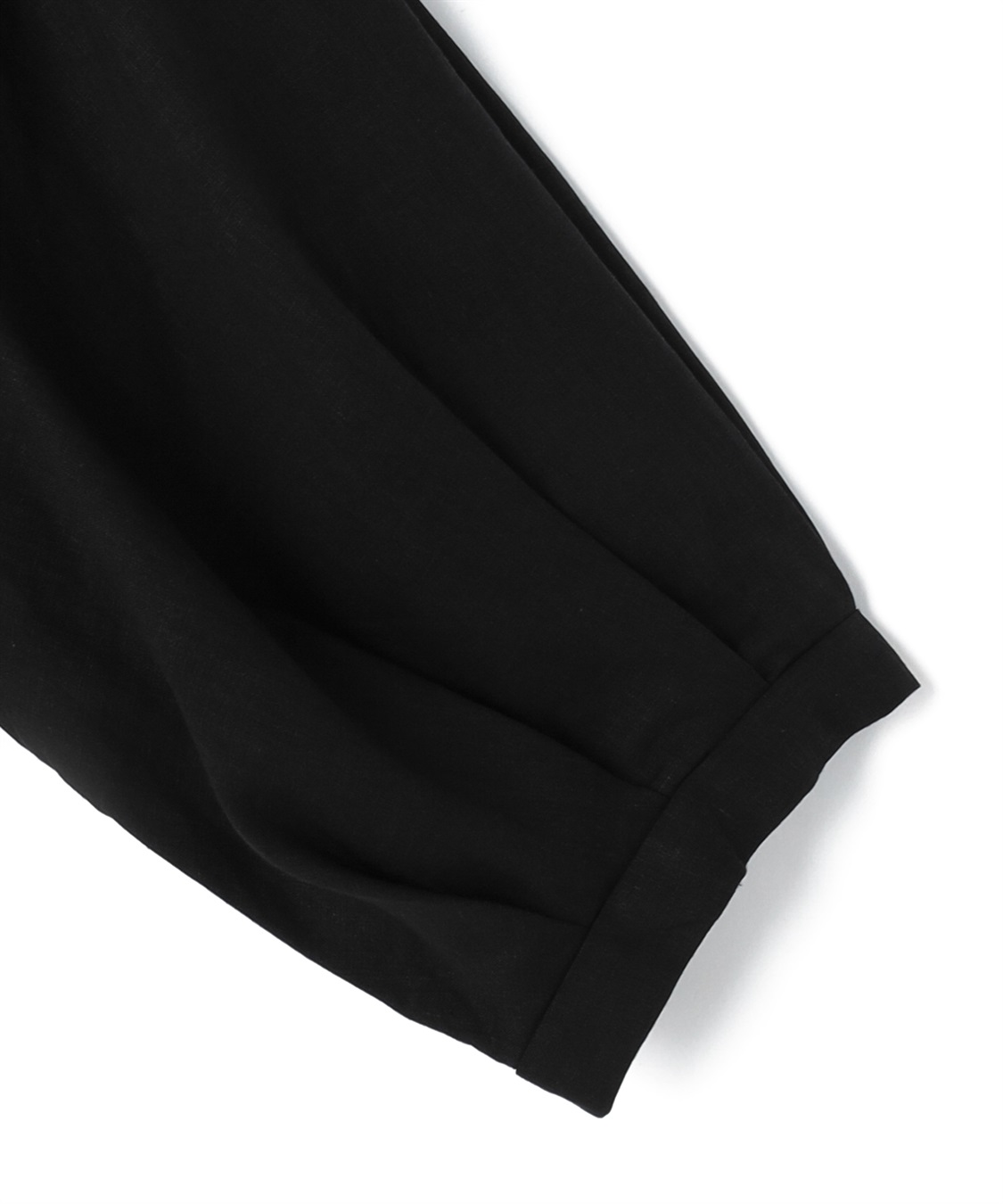 ATS リネン混タックスリーブノーカラーブルゾン_sub_7