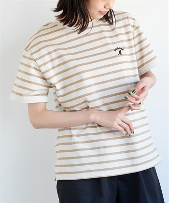 Life Style by cross marche 【KANGOL SPORT】ボーダーTシャツ（カンゴールスポーツ）		_subthumb_2
